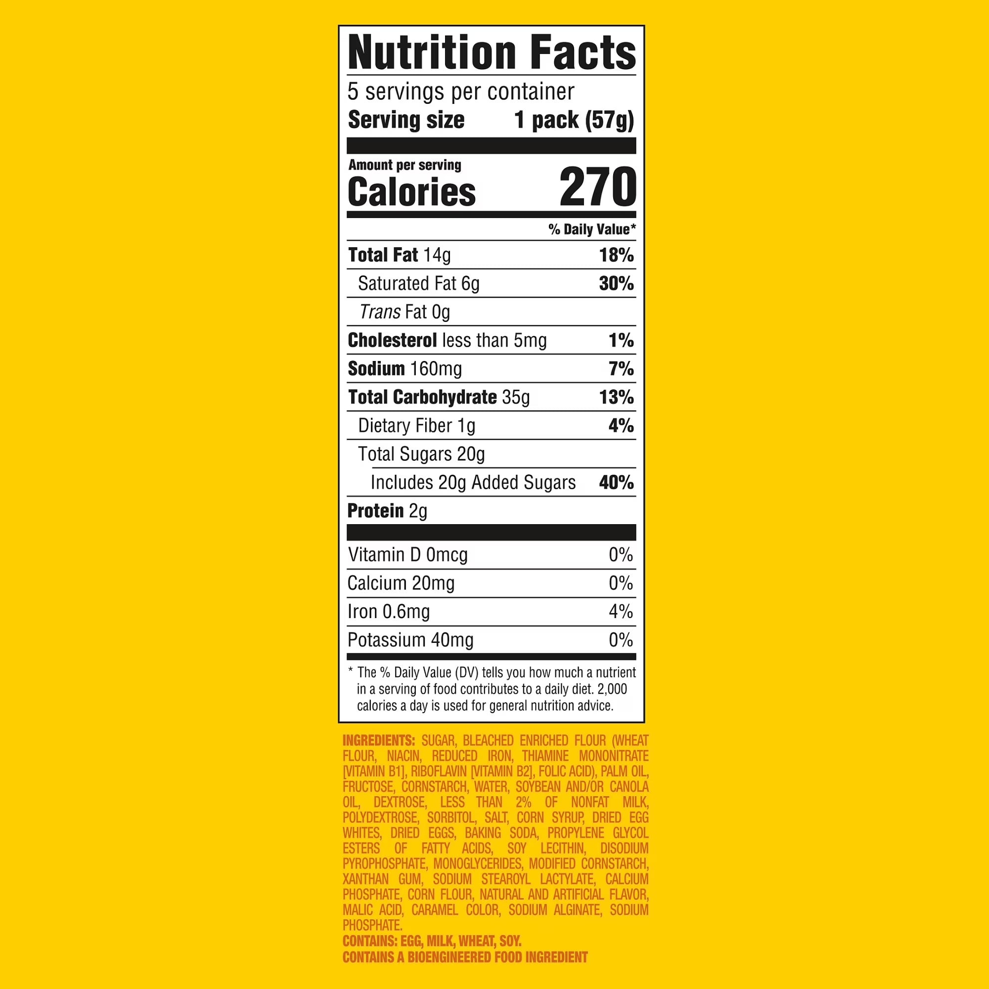 OREO Golden Cakesters Soft Snack Cakes (5 x 2 packs)