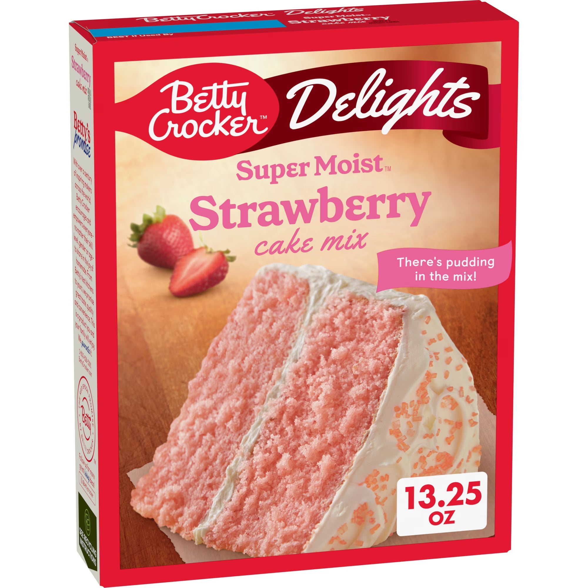 Betty Crocker Delights Super Moist Strawberry Cake