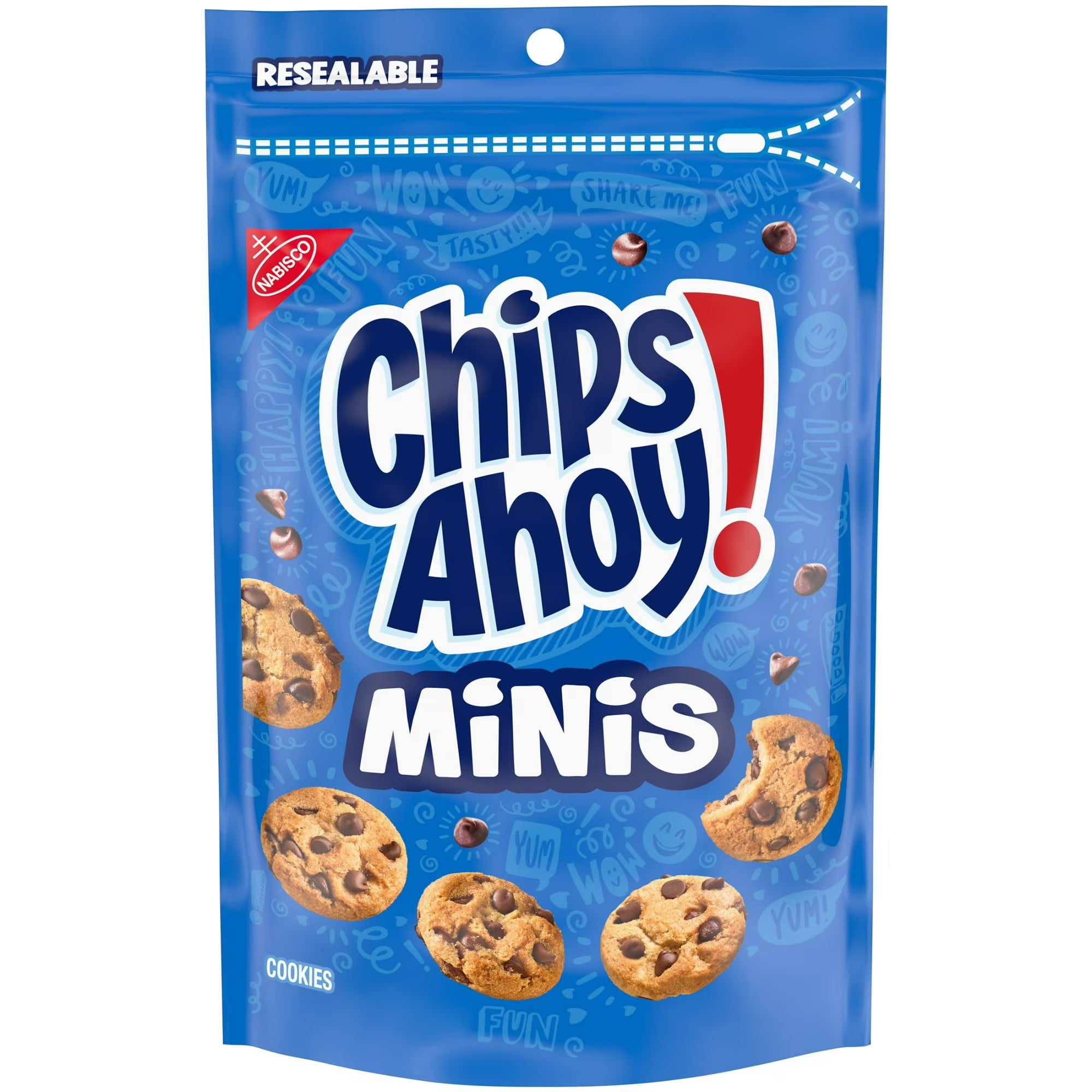 CHIPS AHOY! Minis Original Fudgy Chocolate Chip Cookies