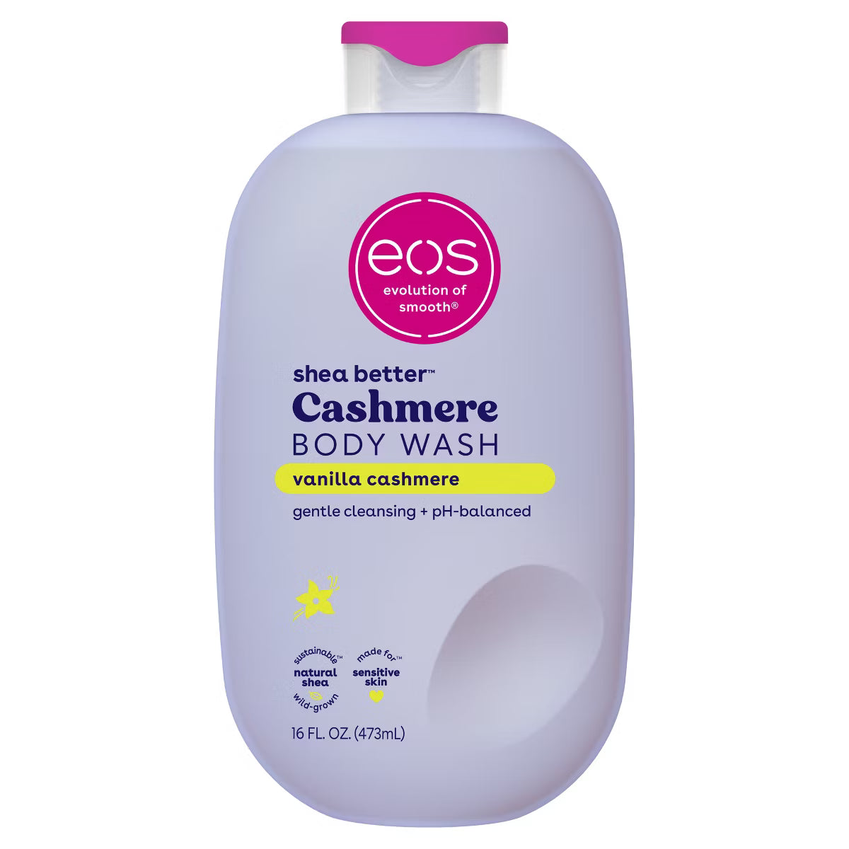 EOS Shea Better Cashmere Body Wash - Vanilla Cashmere - 16 fl oz