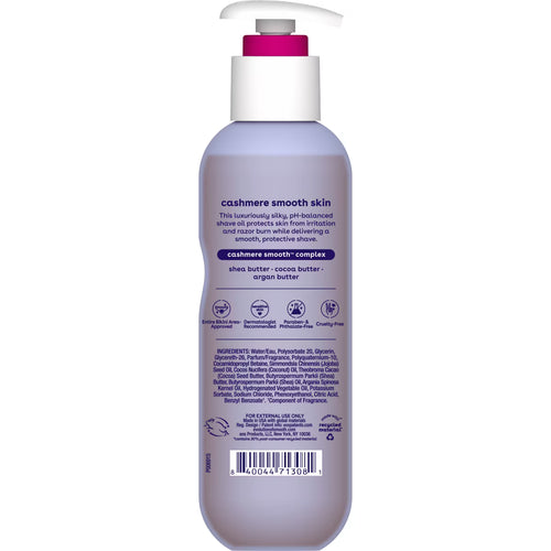 (PREORDER) - EOS Cashmere Skin Collection Shave Oil - Vanilla Cashmere - 6 fl oz