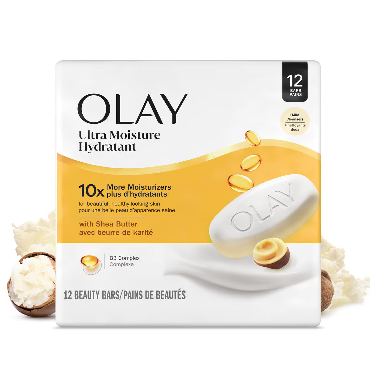 Olay Beauty Bar, Ultra Moisture, Vitamin B3 Complex