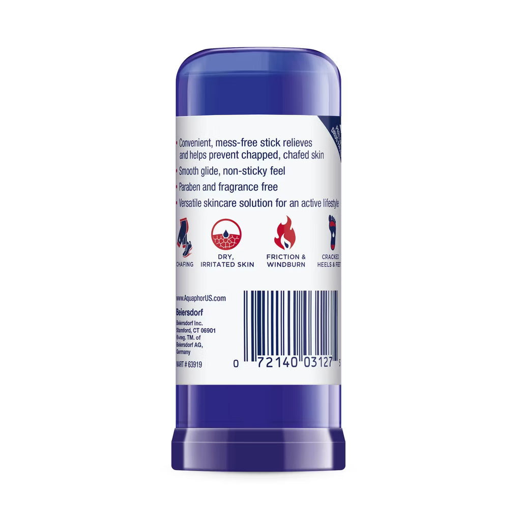 Aquaphor Healing Balm Stick Unscented - 0.65oz: Paraben-Free