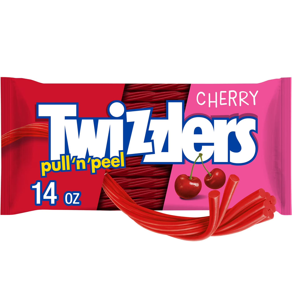Twizzlers Pull 'N' Peel Cherry Flavored Licorice Style Chewy Candy
