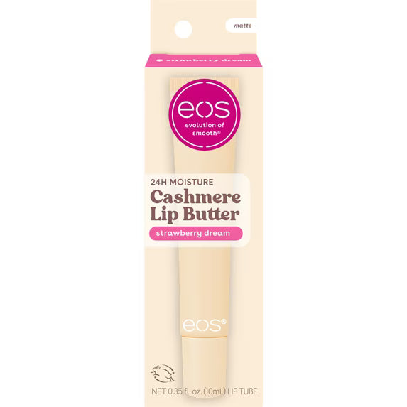 EOS Cashmere Lip Butter Strawberry Dream - 0.35 fl oz