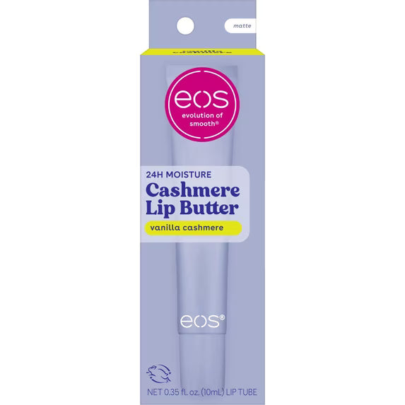 EOS Cashmere Lip Butter, Vanilla Cashmere - 0.35 fl oz